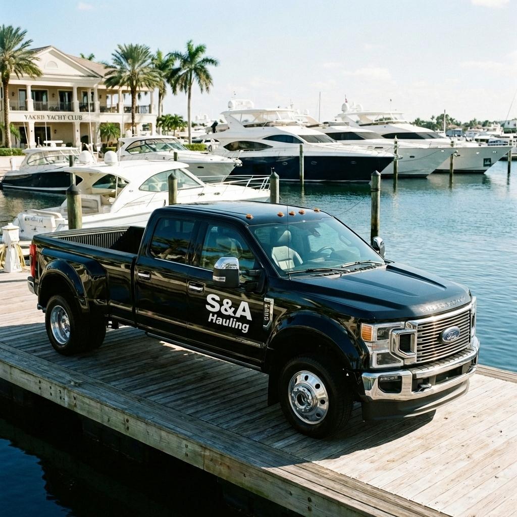 S&A Boat Hauling Team